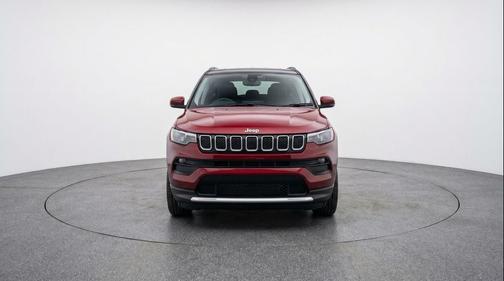 Red Hot Pearlcoat 2025 Jeep Compass Limited