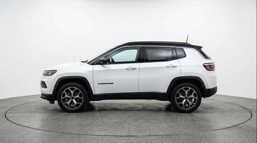 Bright White Clearcoat 2025 Jeep Compass Limited