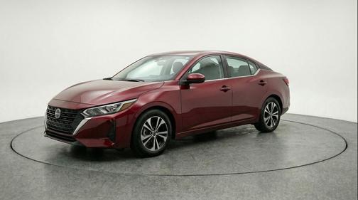Rosewood Metallic 2025 Nissan Sentra SV