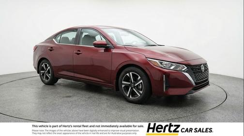 Rosewood Metallic 2025 Nissan Sentra SV