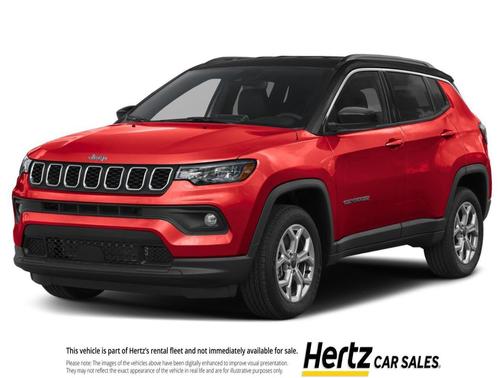 Red Hot Pearlcoat 2025 Jeep Compass Limited