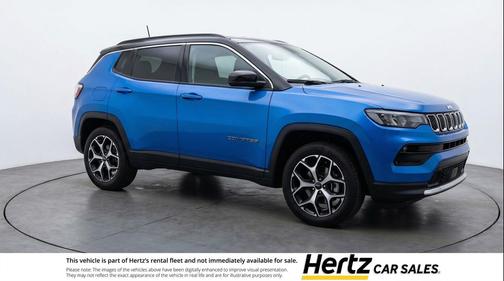 Hydro Blue Pearlcoat 2025 Jeep Compass Limited