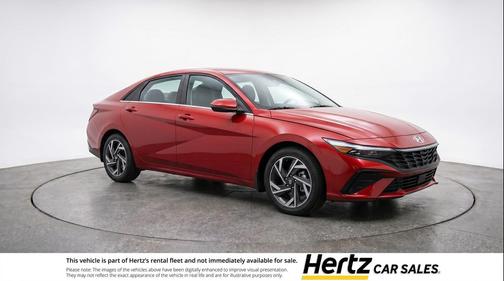 Ultimate Red 2025 Hyundai ELANTRA SEL