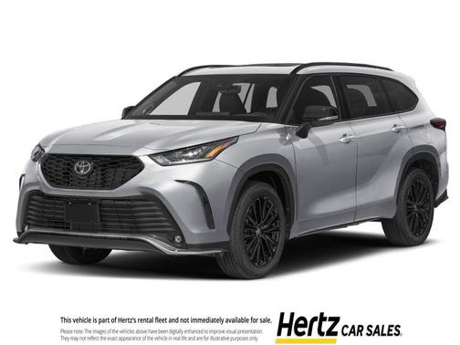 Celestial Silver Metallic 2025 Toyota Highlander LE
