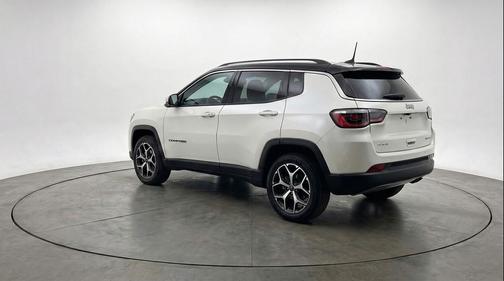 Bright White Clearcoat 2025 Jeep Compass Limited