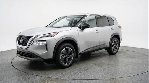 Brilliant Silver Metallic 2025 Nissan Rogue SV