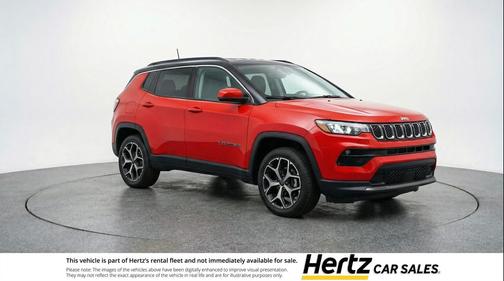 Red Hot Pearlcoat 2025 Jeep Compass Limited