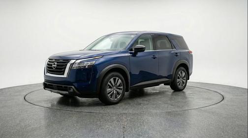 Deep Ocean Blue Pearl 2025 Nissan Pathfinder SV 4WD