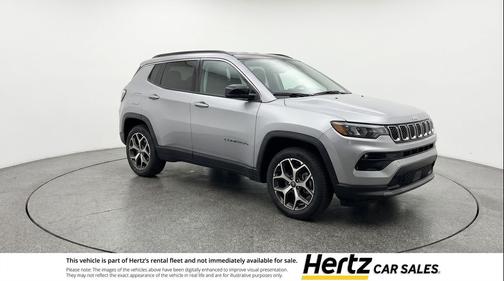 Silver Zynith Metallic Clearcoat 2025 Jeep Compass Limited