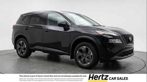 Super Black 2025 Nissan Rogue SV