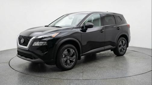 Super Black 2025 Nissan Rogue SV