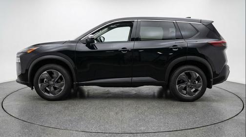 Super Black 2025 Nissan Rogue SV