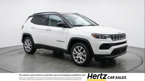 Bright White Clearcoat 2025 Jeep Compass Limited