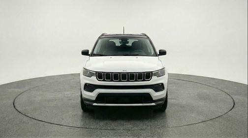 Bright White Clearcoat 2025 Jeep Compass Limited