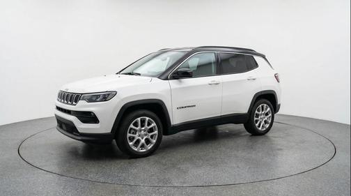 Bright White Clearcoat 2025 Jeep Compass Limited