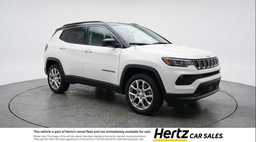 Bright White Clearcoat 2025 Jeep Compass Limited