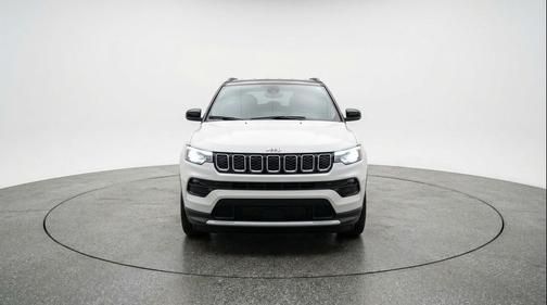 Bright White Clearcoat 2025 Jeep Compass Limited