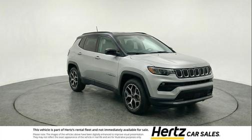 Silver Zynith Metallic Clearcoat 2025 Jeep Compass Limited