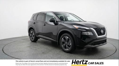 Super Black 2025 Nissan Rogue SV