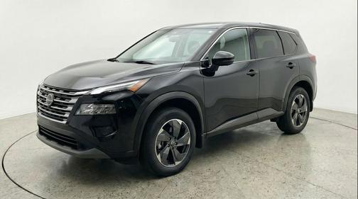 Super Black 2025 Nissan Rogue SV
