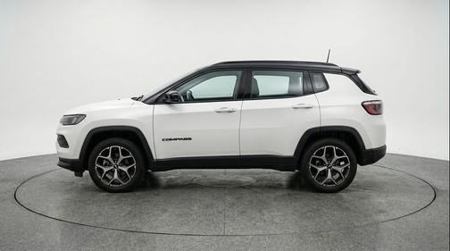 Bright White Clearcoat 2025 Jeep Compass Limited
