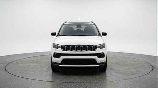 Bright White Clearcoat 2025 Jeep Compass Limited