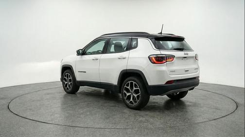 Bright White Clearcoat 2025 Jeep Compass Limited