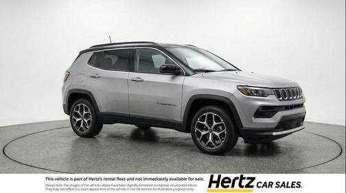 Silver Zynith Metallic Clearcoat 2025 Jeep Compass Limited
