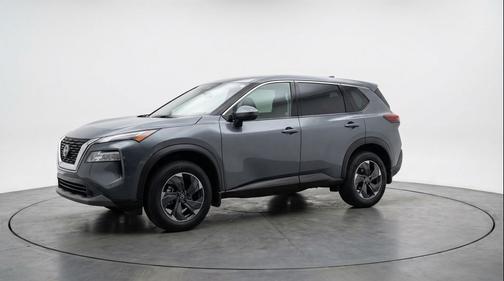 Gun Metallic 2025 Nissan Rogue SV