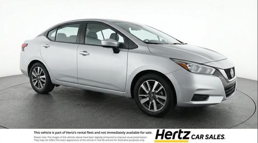Brilliant Silver Metallic 2025 Nissan Versa 1.6 SV