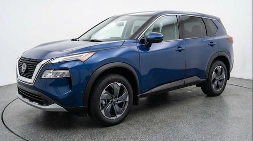 Deep Ocean Blue Pearl 2025 Nissan Rogue SV