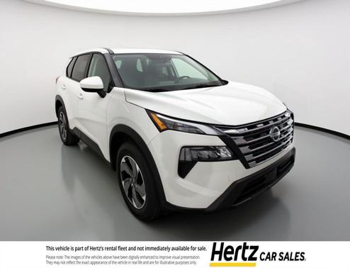 Everest White Pearl Tricoat 2025 Nissan Rogue SV