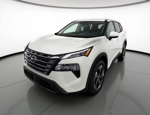 Everest White Pearl Tricoat 2025 Nissan Rogue SV