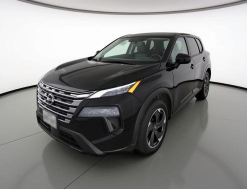 Super Black 2025 Nissan Rogue SV