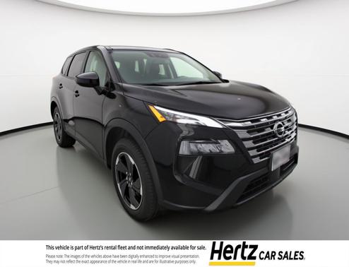 Super Black 2025 Nissan Rogue SV