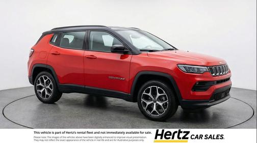 Red Hot Pearlcoat 2025 Jeep Compass Limited