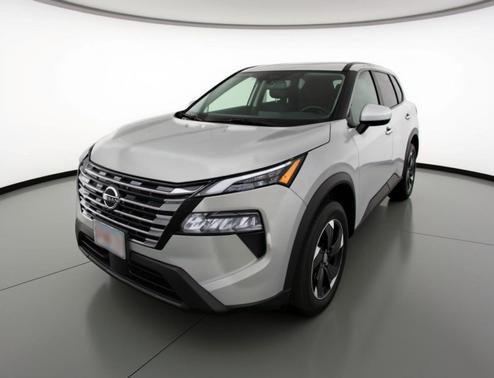 Brilliant Silver Metallic 2025 Nissan Rogue SV