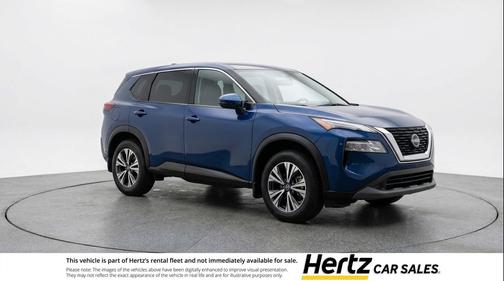 Deep Ocean Blue Pearl 2025 Nissan Rogue SV