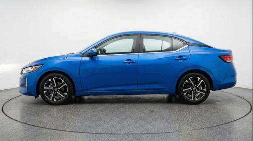 Electric Blue Metallic 2025 Nissan Sentra SV
