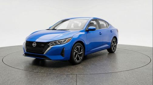 Electric Blue Metallic 2025 Nissan Sentra SV