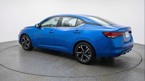 Electric Blue Metallic 2025 Nissan Sentra SV