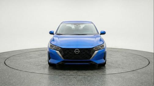 Electric Blue Metallic 2025 Nissan Sentra SV