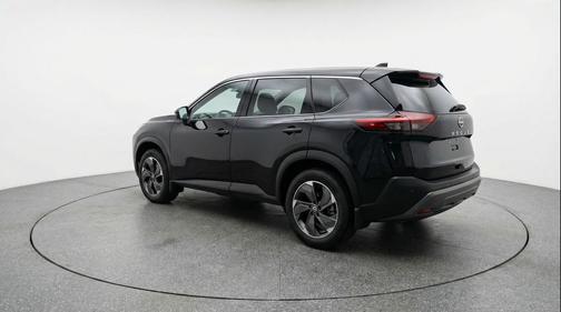 Super Black 2025 Nissan Rogue SV