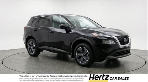 Super Black 2025 Nissan Rogue SV