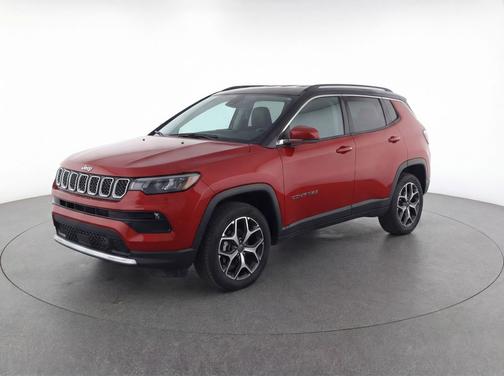 Red Hot Pearlcoat 2025 Jeep Compass Limited