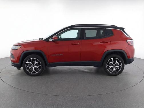 Red Hot Pearlcoat 2025 Jeep Compass Limited