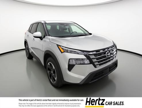 Brilliant Silver Metallic 2025 Nissan Rogue SV
