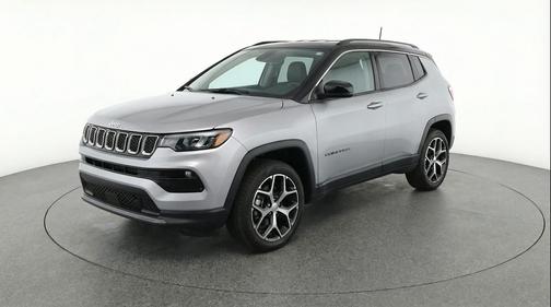 Silver Zynith Metallic Clearcoat 2025 Jeep Compass Limited