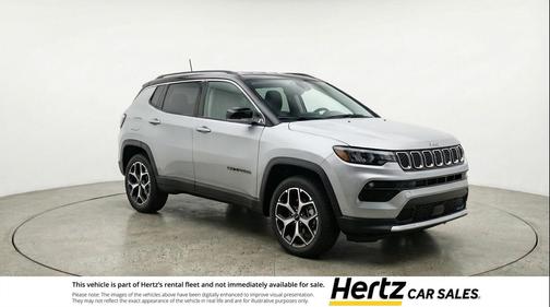Silver Zynith Metallic Clearcoat 2025 Jeep Compass Limited
