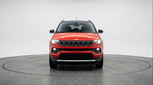 Red Hot Pearlcoat 2025 Jeep Compass Limited